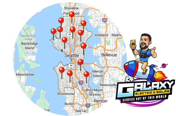 Seattle Areas Map