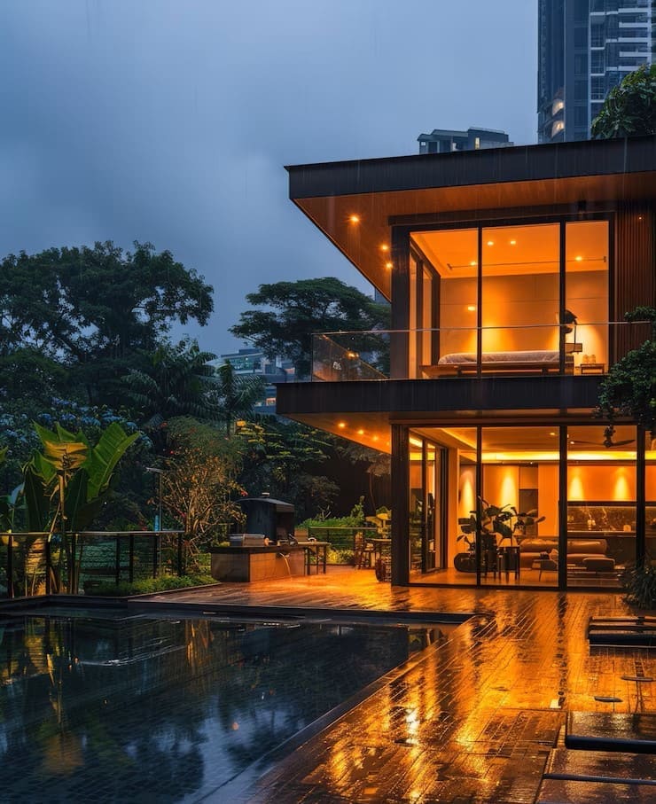 Outdoor Lighting Installation