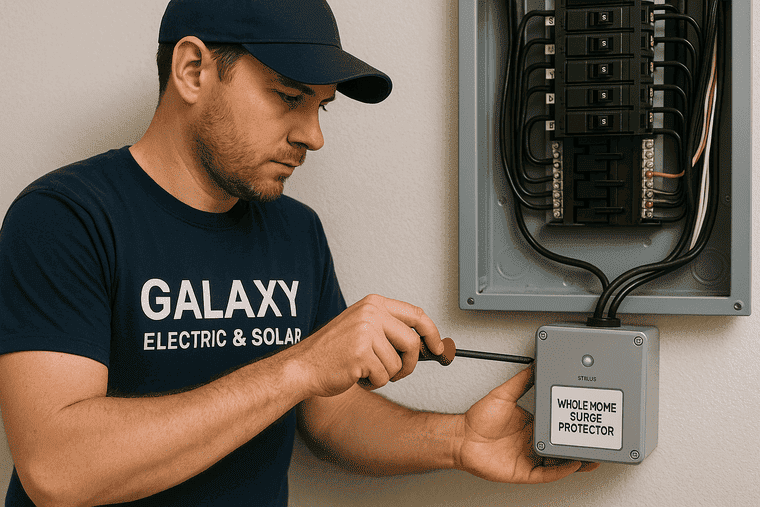 Whole Home Surge Protector Installation