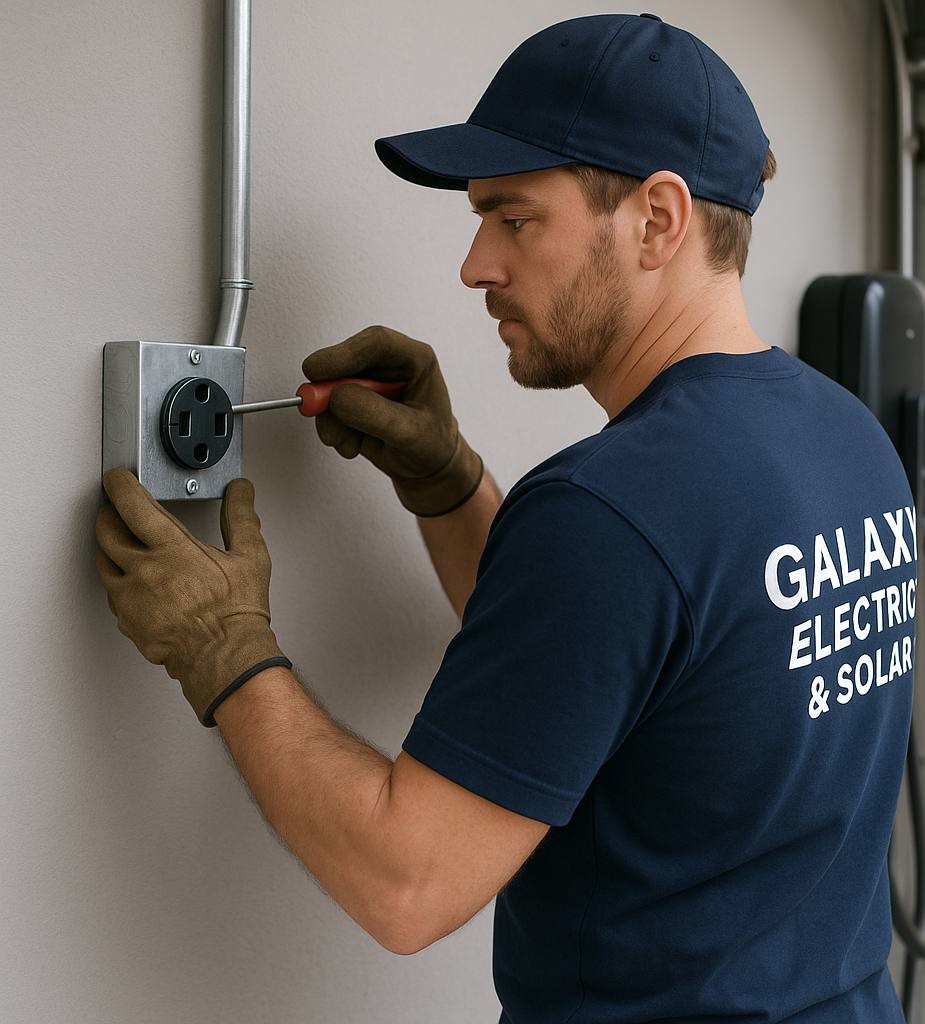 High Voltage Outlet Installation