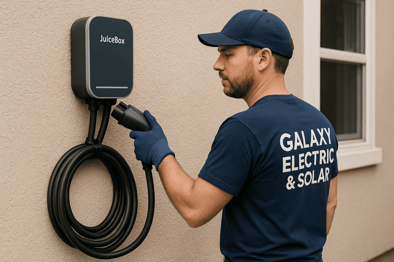 JuiceBox EV Charger Installation