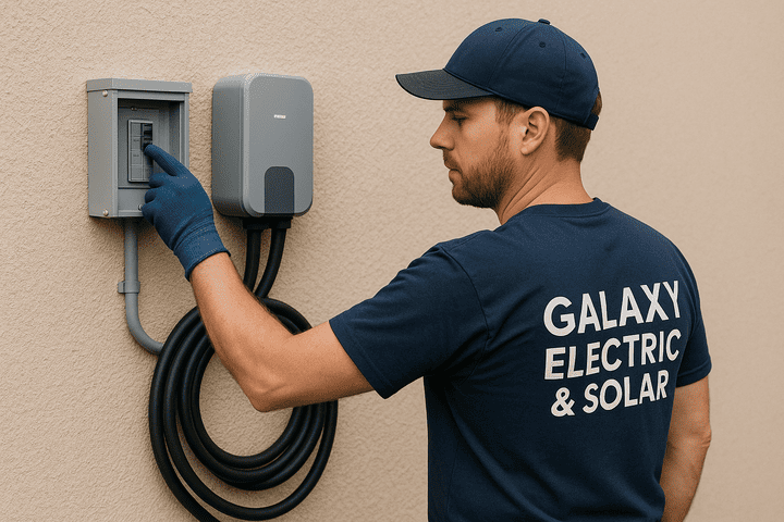 Load management for EV charger