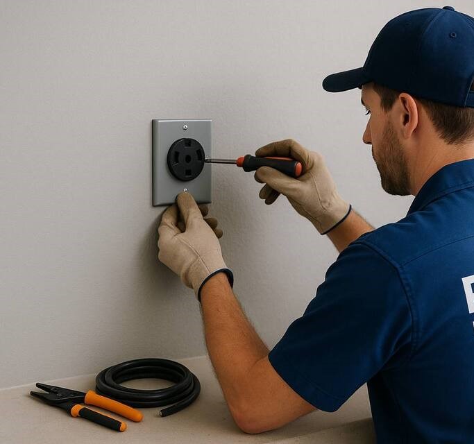 NEMA 14-50 Outlet Installation
