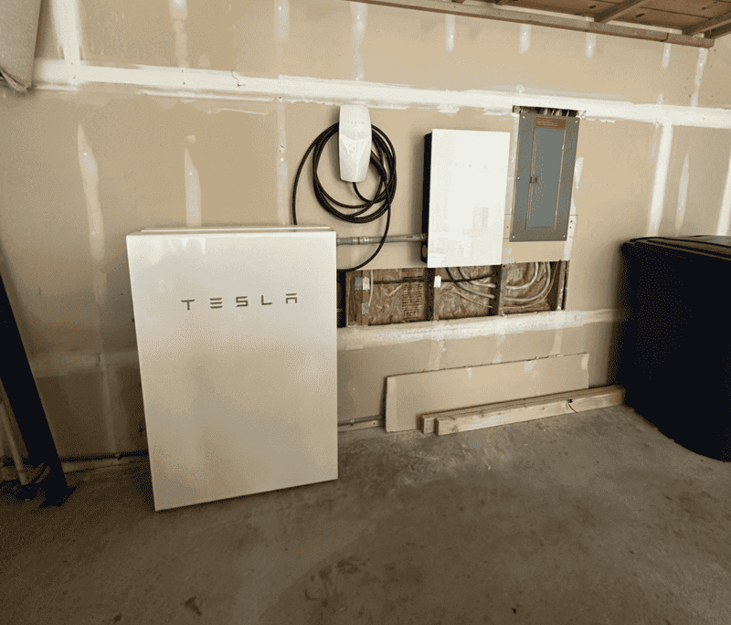 Tesla Wall Battery Installation