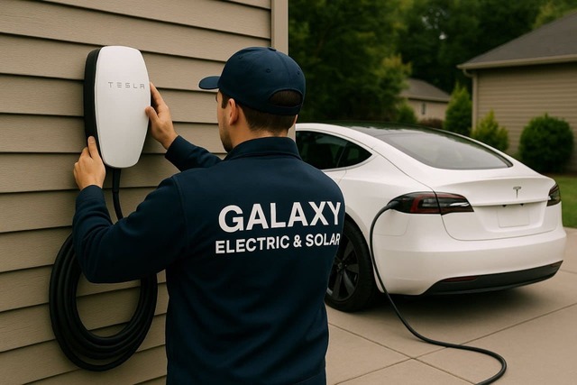Tesla home charger installation