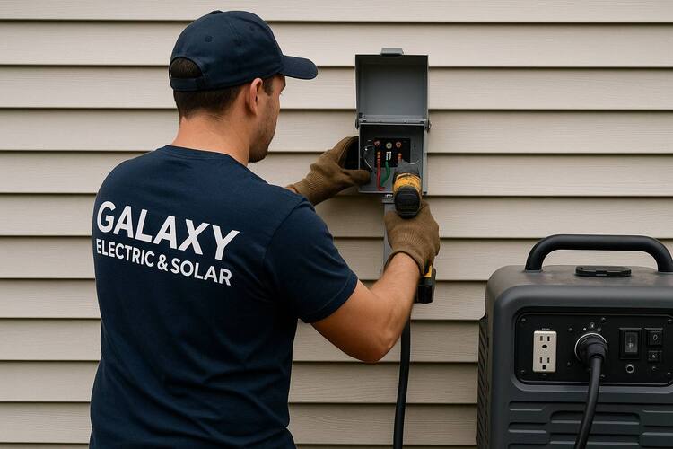 Generator Outlet Installation