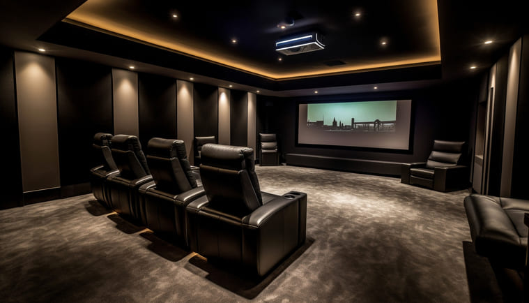 Basement Home Theater Wiring