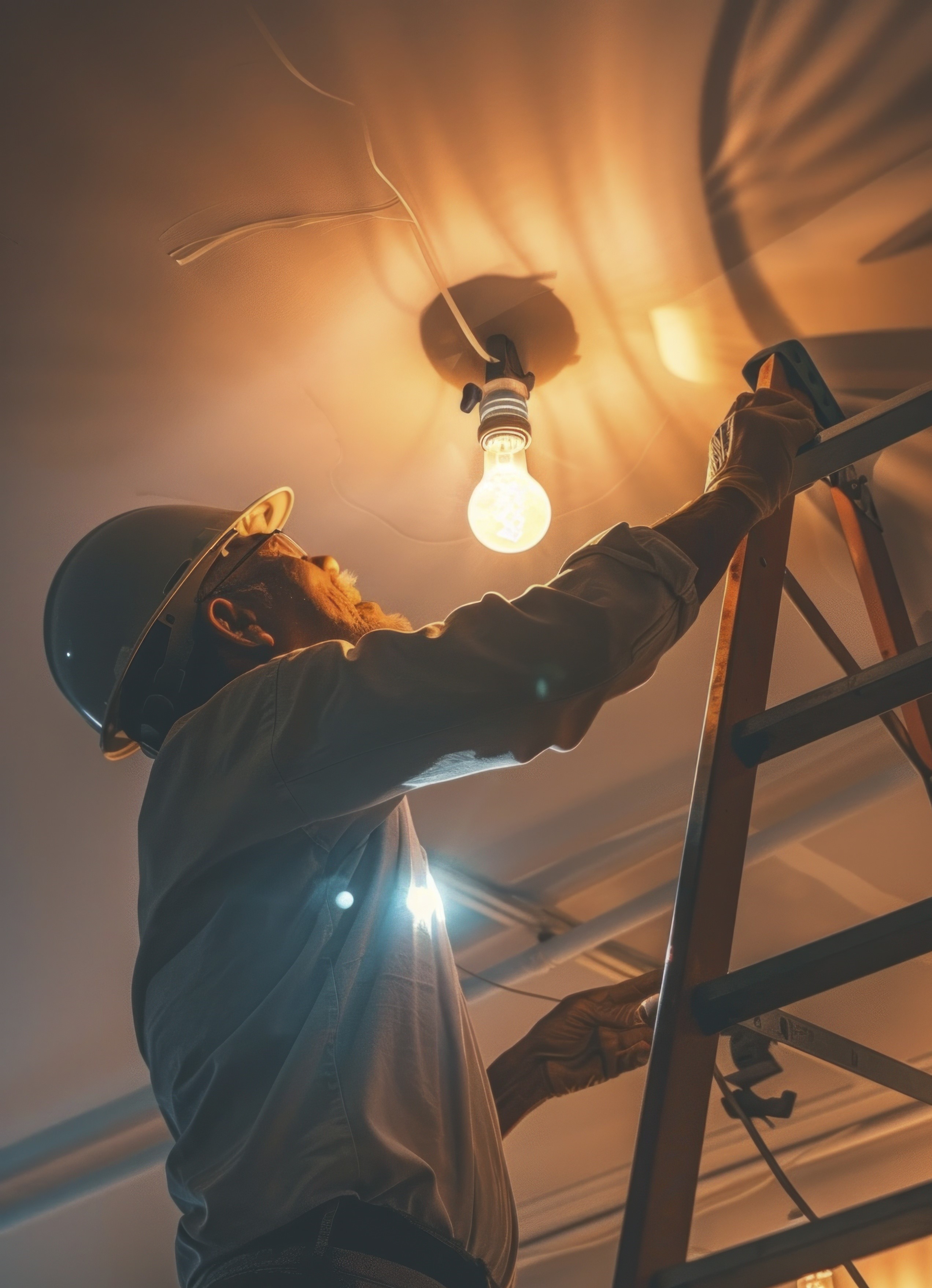 Basement Lighting Installation