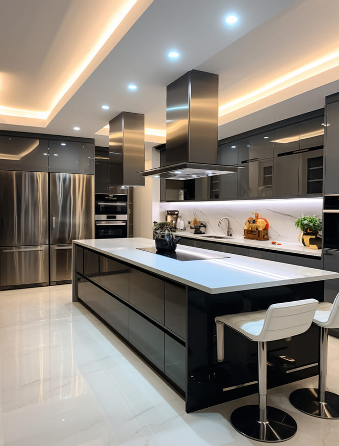 Kitchen Lighting Installation