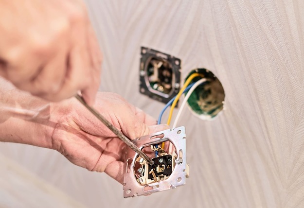 Outlet and switch installation