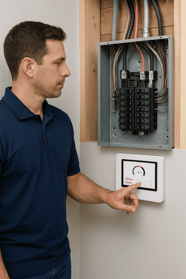 Smart Panel Monitoring Setup
