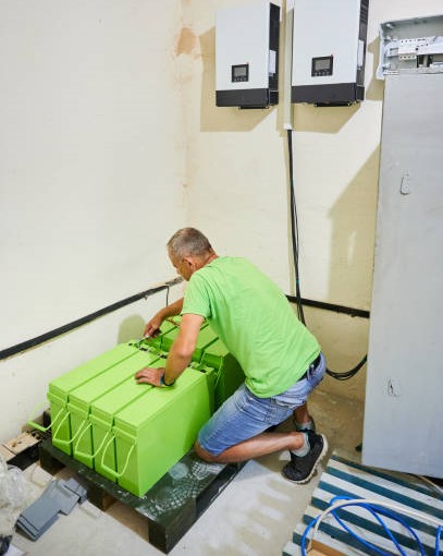 Solar Battery Backup System Wiring & Installation