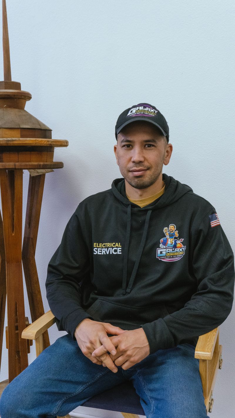 Bayram, Galaxy Electric team member, Seattle electrician